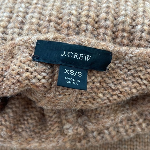 J. Crew Relaxed Turtleneck Poncho - Picture 6 of 6